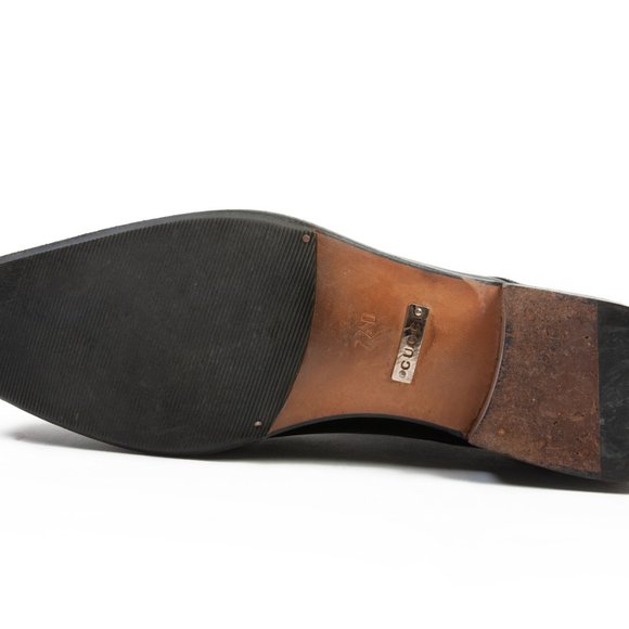 Gucci Black Leather Cap Toe Oxford Shoes - Picture 6 of 6
